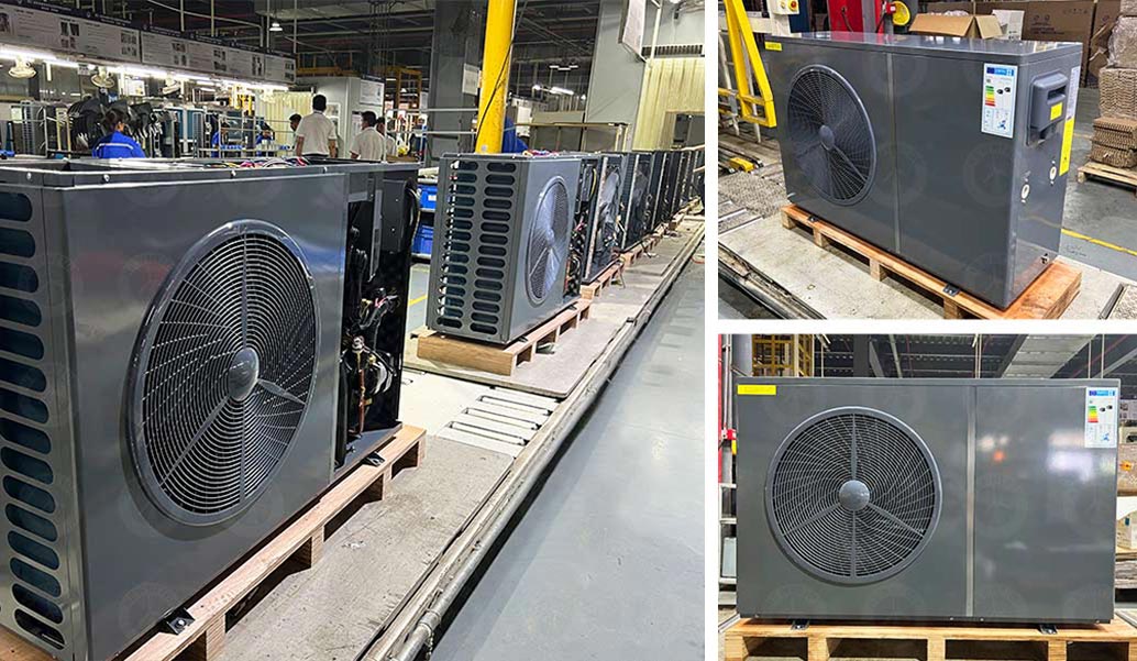 New R32 Heat Pump Series Started Mass Production