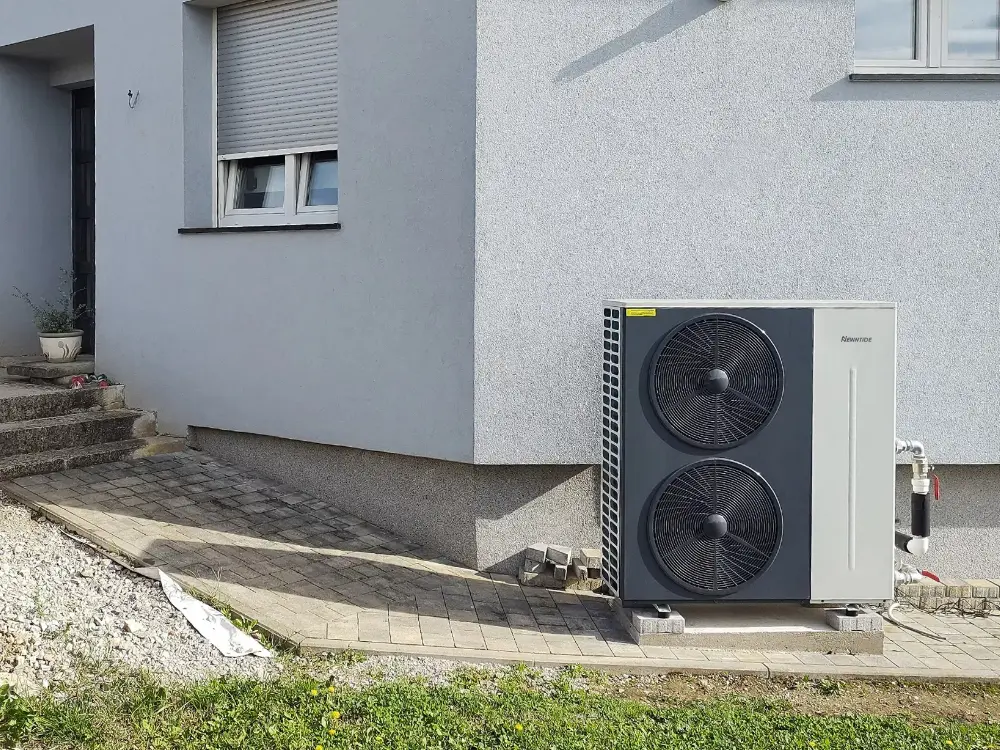 NEWNTIDE air source heat pump project Croatia ONE