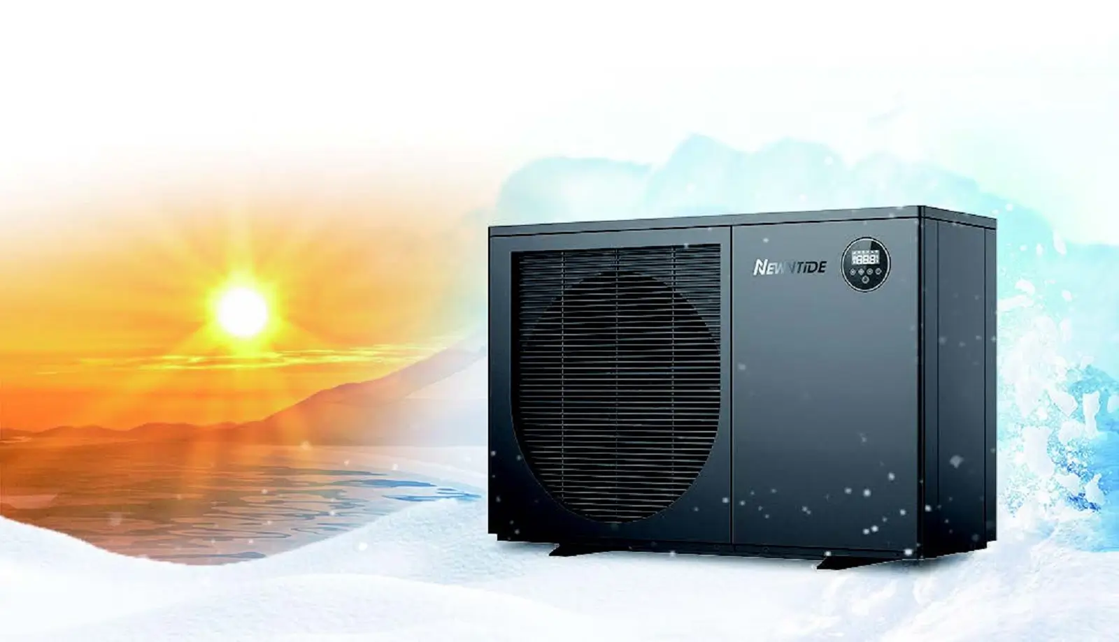 Walrus detail dc inverter swimming pool heat pump