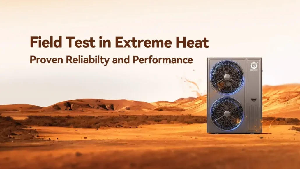 newntide heat pump testing under extreme heat